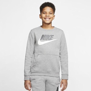 Hanorace Nike Sportswear Club Fleece Crew Baieti Gri Inchis | MRJC-74386